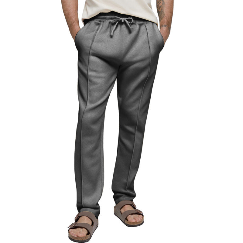 Herren Sportliche Jogginghose mit elastischem Bund und Seitentaschen Aliams