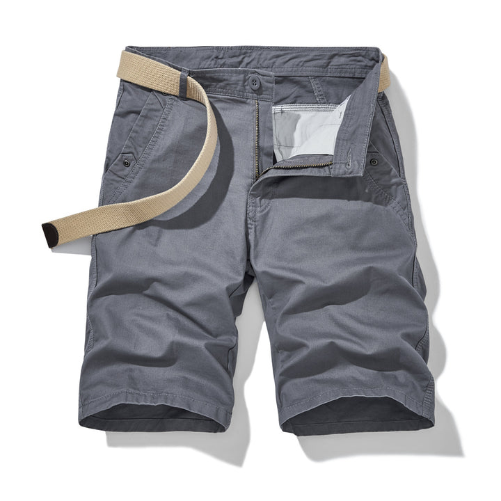 Herren vielseitige Kurz-Cargo-Shorts mit verstellbarem Bund und funktionalen Taschen Aliams
