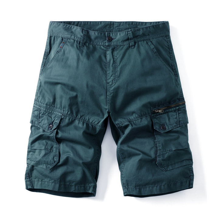 Herren Cargo-Bermudashorts mit praktischen Seitentaschen und verstellbarem Gummizug Aliams