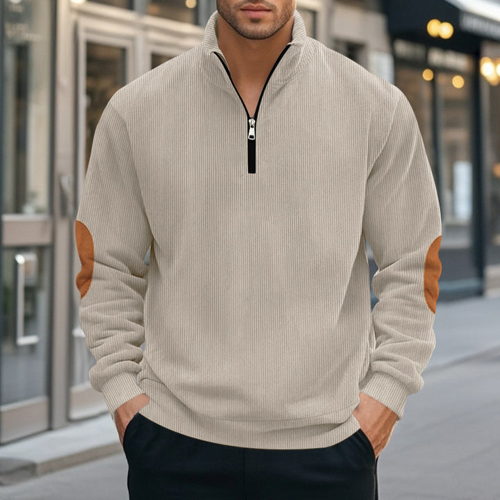 Herren Sweatshirt mit Reißverschluss Aliams