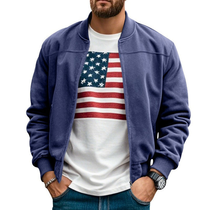 Herren Bomberjacke mit modernem Schnitt und praktischen Taschen Aliams