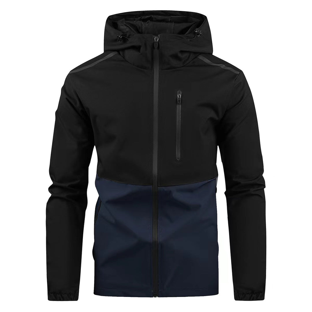 Herren atmungsaktive Funktionsjacke mit Kapuze Aliams