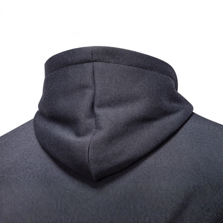 Herren funktionale Sweatjacke mit praktischer Kapuze und modernem Reißverschluss Aliams