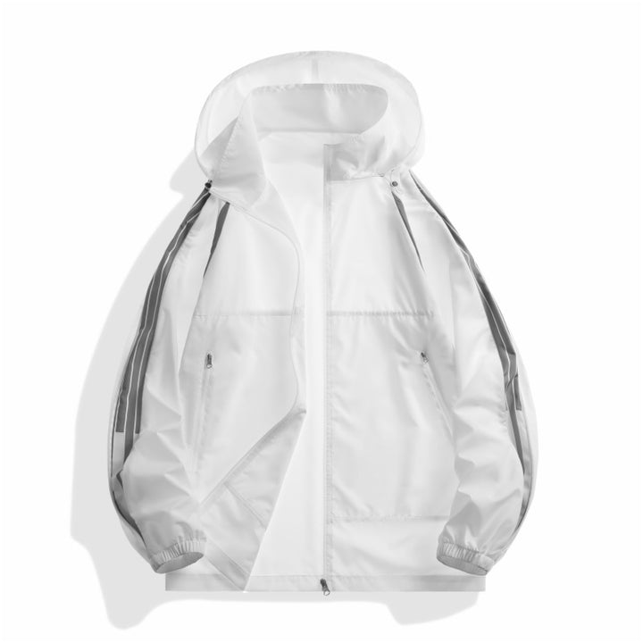 Herren Sportliche Übergangsjacke mit funktionalen Reißverschlusstaschen Aliams