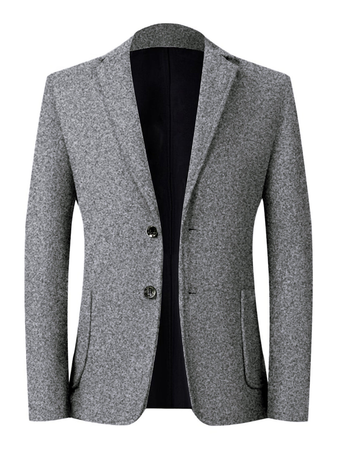 Herren eleganter, strukturierter Anzugblazer Aliams