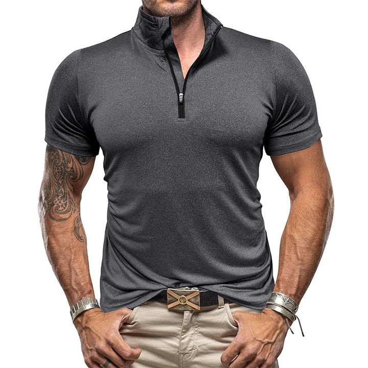Herren Funktionsshirt mit Halbzip Aliams