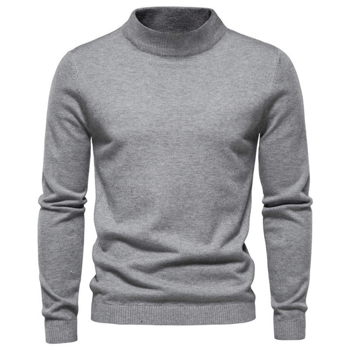 Herren Strickpullover mit hohen Kragen Aliams
