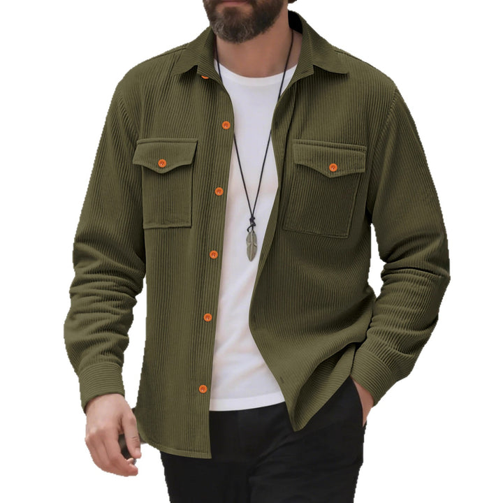 Herren dünnes Karohemd Aliams