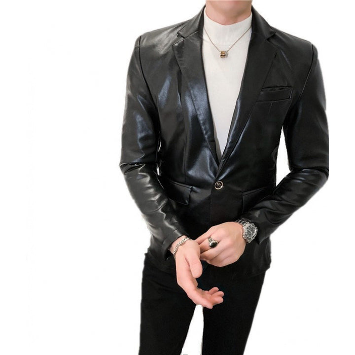 Herren Eleganter Blazer mit schmaler Passform Aliams