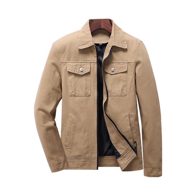 Herren stilvolle Multifunktionsjacke mit praktischen Taschen Aliams