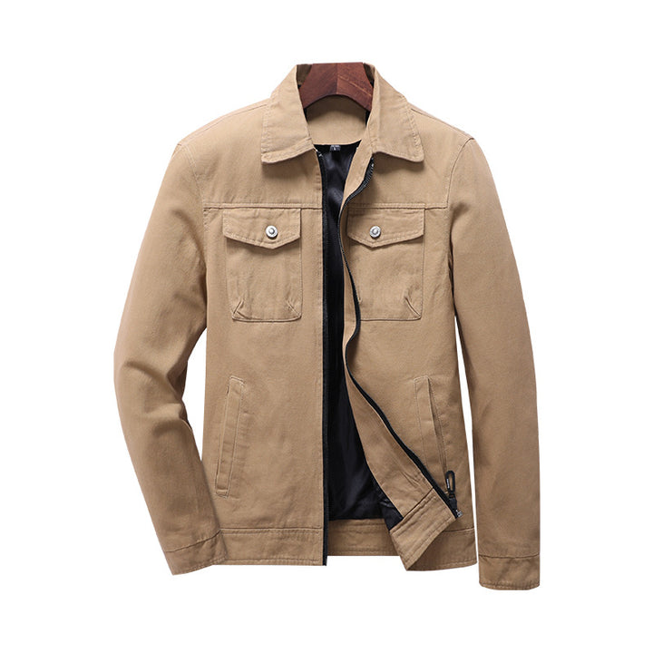 Herren stilvolle Multifunktionsjacke mit praktischen Taschen Aliams