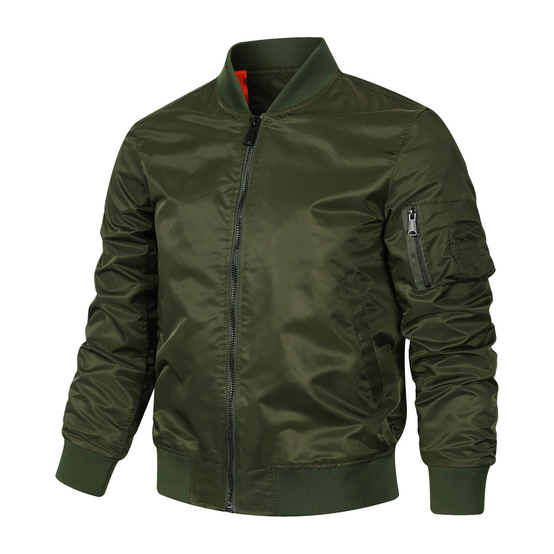 Herren Bomberjacke mit funktionalen Taschen und lässigem Design Aliams