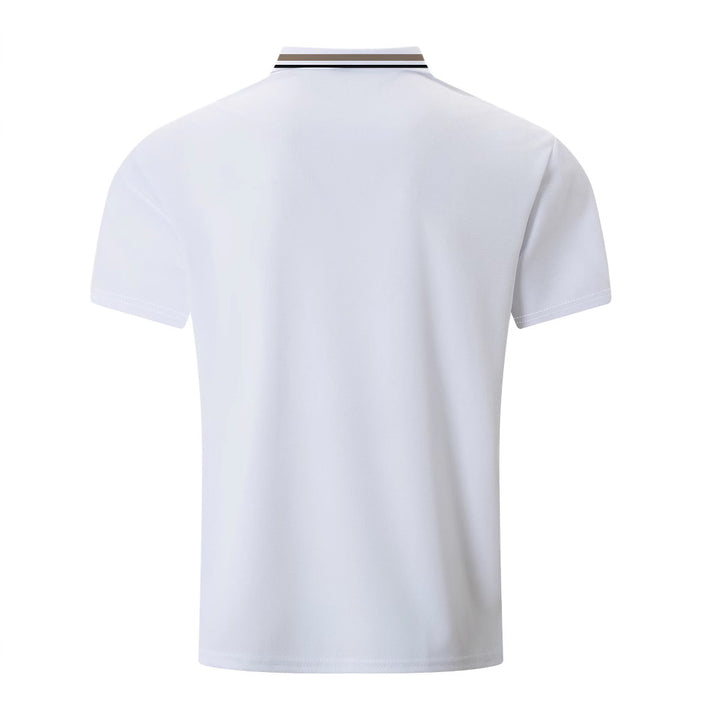 Herren Sportliches Kurzarm Poloshirt mit innovativem Grafikdesign Aliams