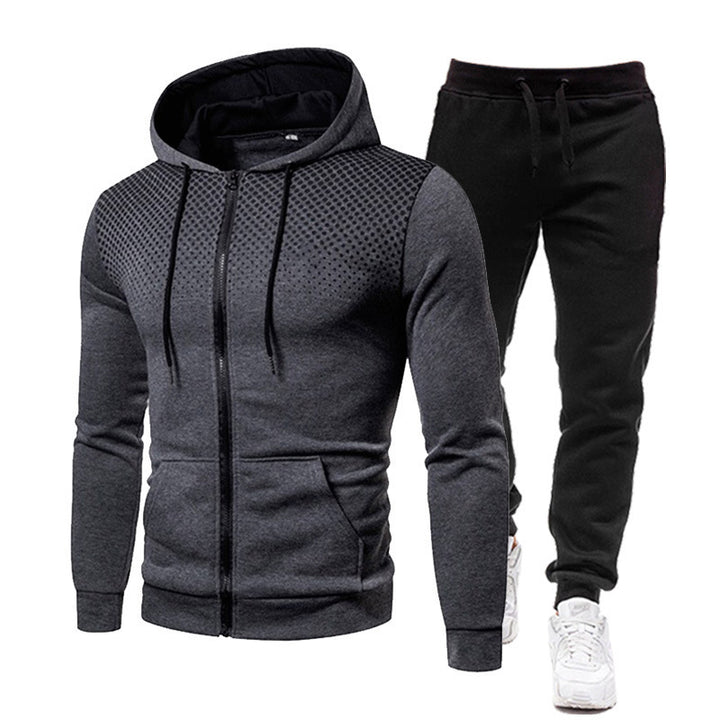 Herren sportliches Hoodie und Jogginghose Set Aliams