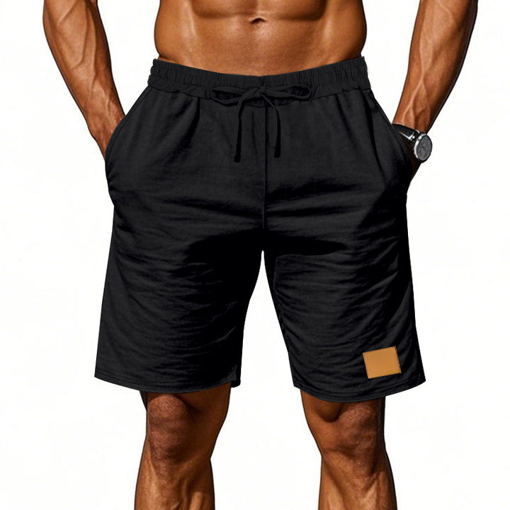 Herren bequeme Sport-Shorts mit elastischem Bund und praktischen Seitentaschen Aliams