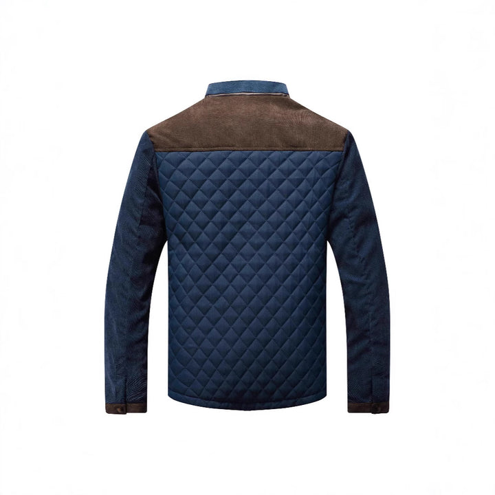 Herren gesteppte Freizeitjacke mit weichem Innenfutter Aliams