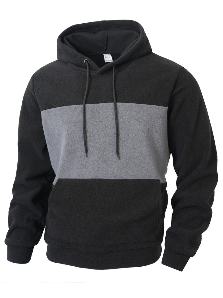 Herren Fleece-Hoodie mit innovativem Design Aliams