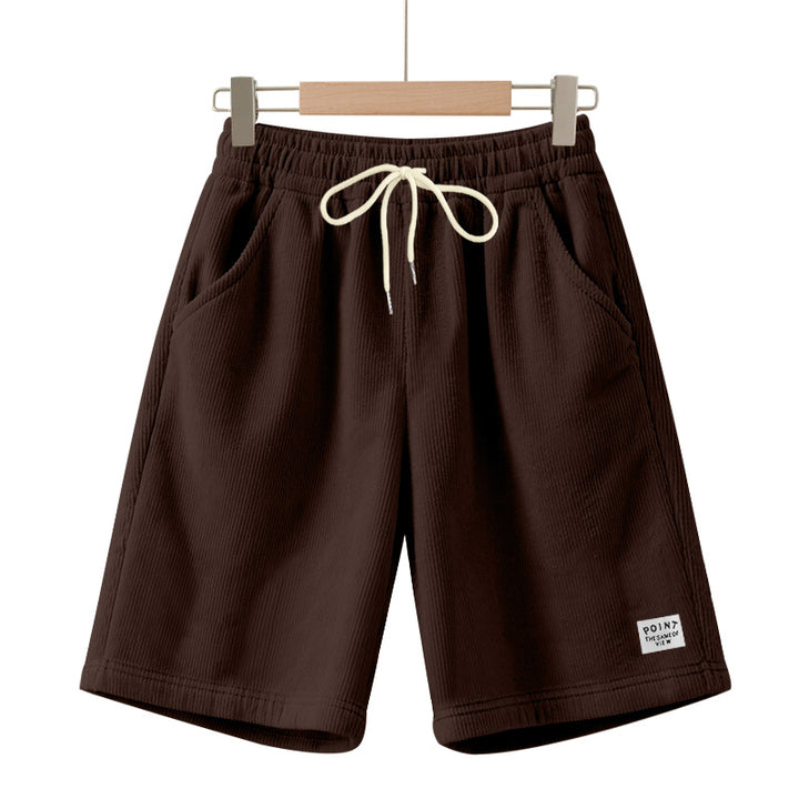 Herren Sportliche Shorts aus atmungsaktivem Material mit verstellbarem Bund Aliams