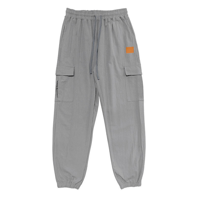 Herren Cargo-Hose mit elastischem Bund und praktischen Taschen Aliams