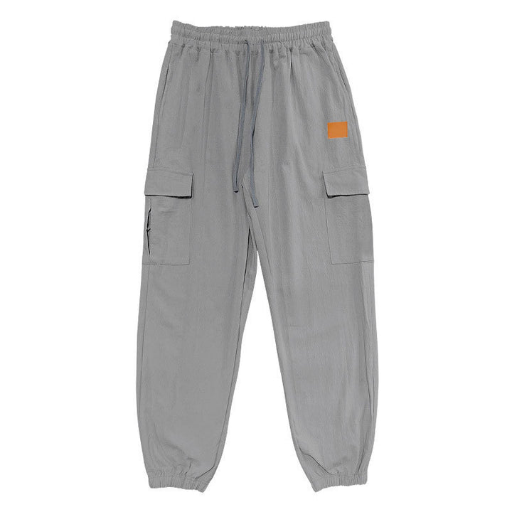 Herren Cargo-Hose mit elastischem Bund und praktischen Taschen Aliams