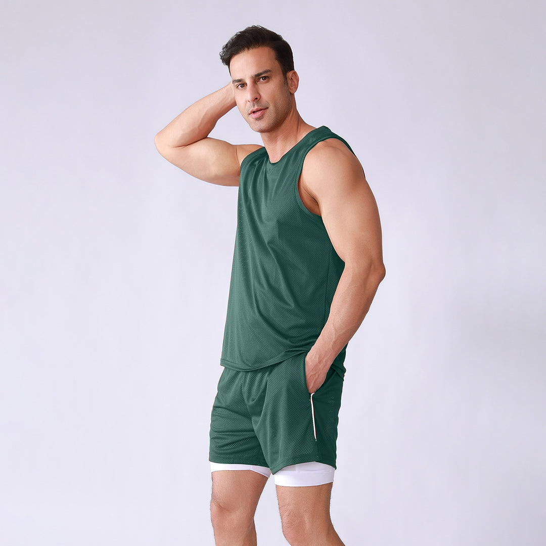 Herren Sportliches Funktionsshirt Aliams