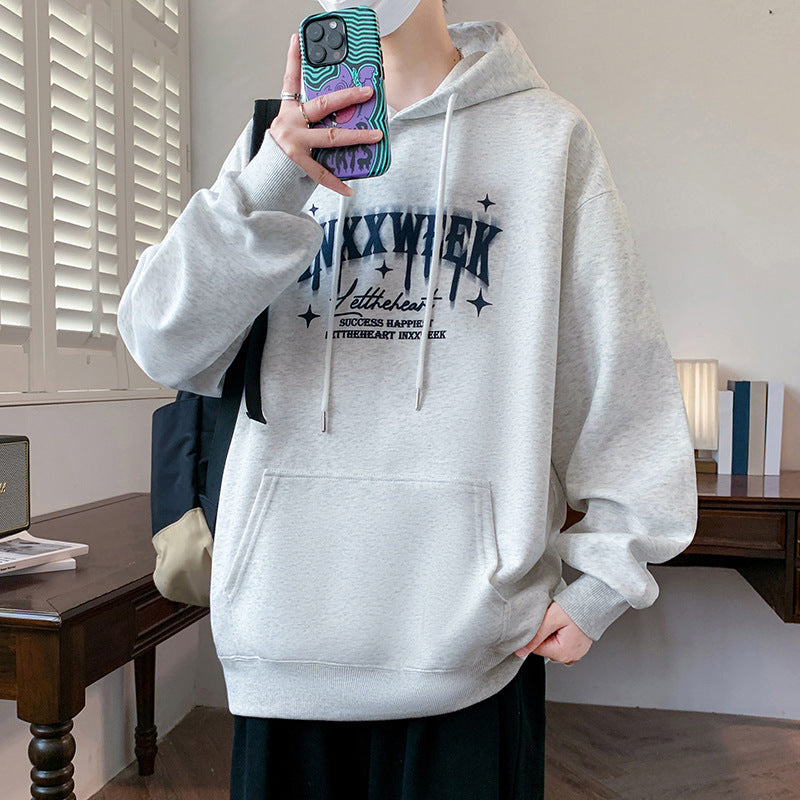 Unisex Bequemer Kapuzenpullover mit modernem Grafikdruck Aliams