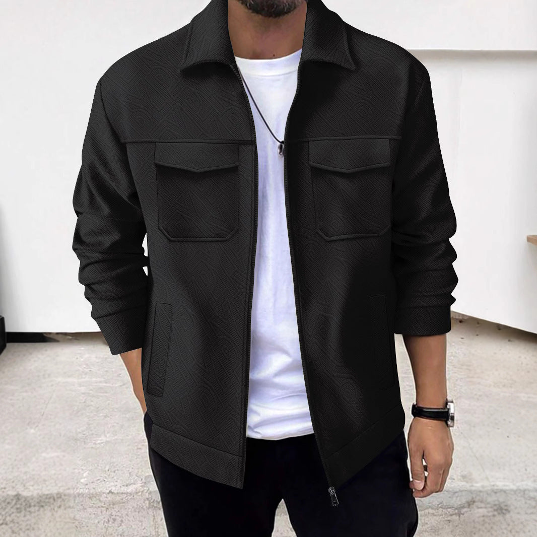 Herren Freizeitjacke mit praktischen Taschen und modernem Schnitt Aliams