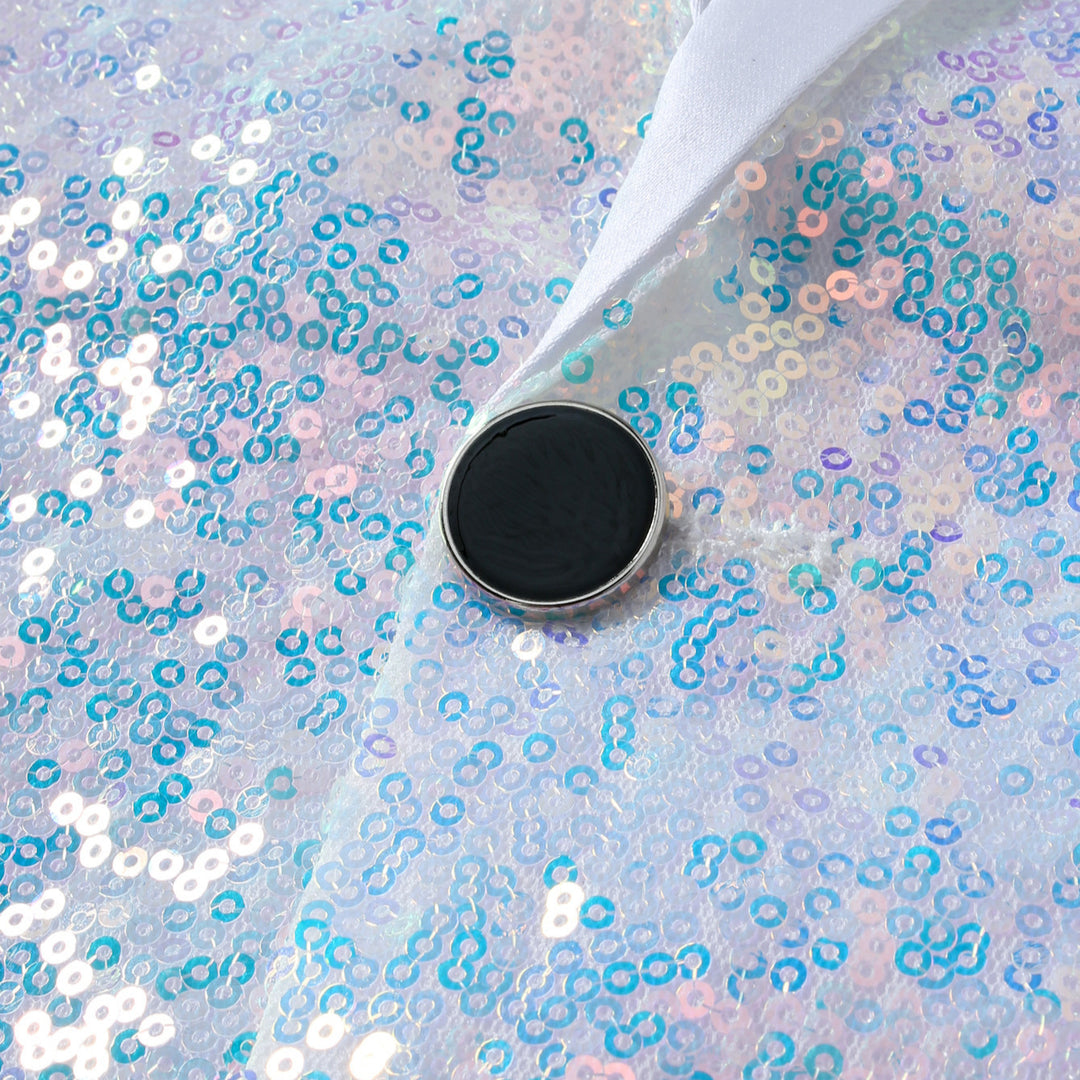 Herren glamouröser Pailletten Blazer Aliams