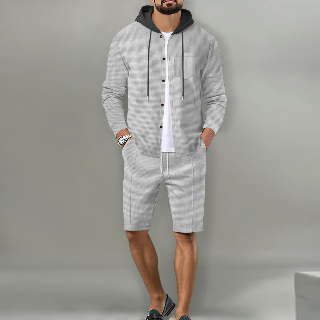 Herren Sportliches Freizeitanzug Aliams