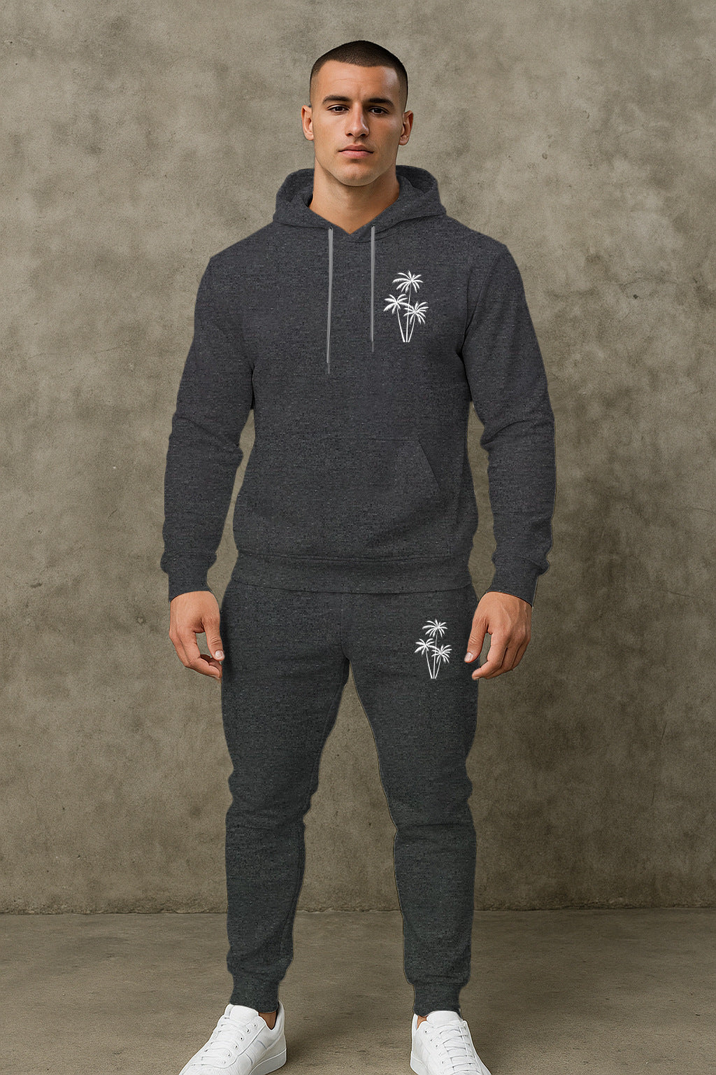 Herren Kapuzenpullover mit bequemen Jogginghosen Aliams