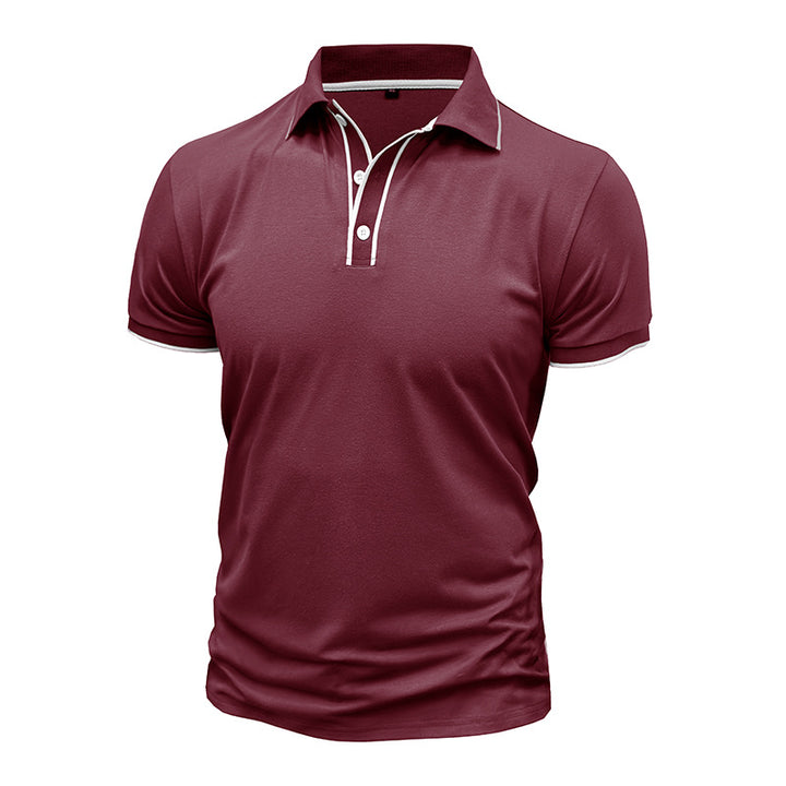 Herren Sportliches Poloshirt mit modernem Schnitt Aliams