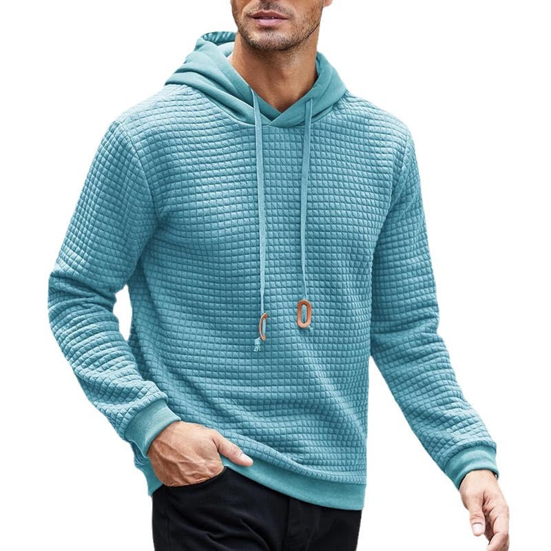 Herren Kapuzenpullover mit strukturiertem Design und komfortablem Schnitt Aliams