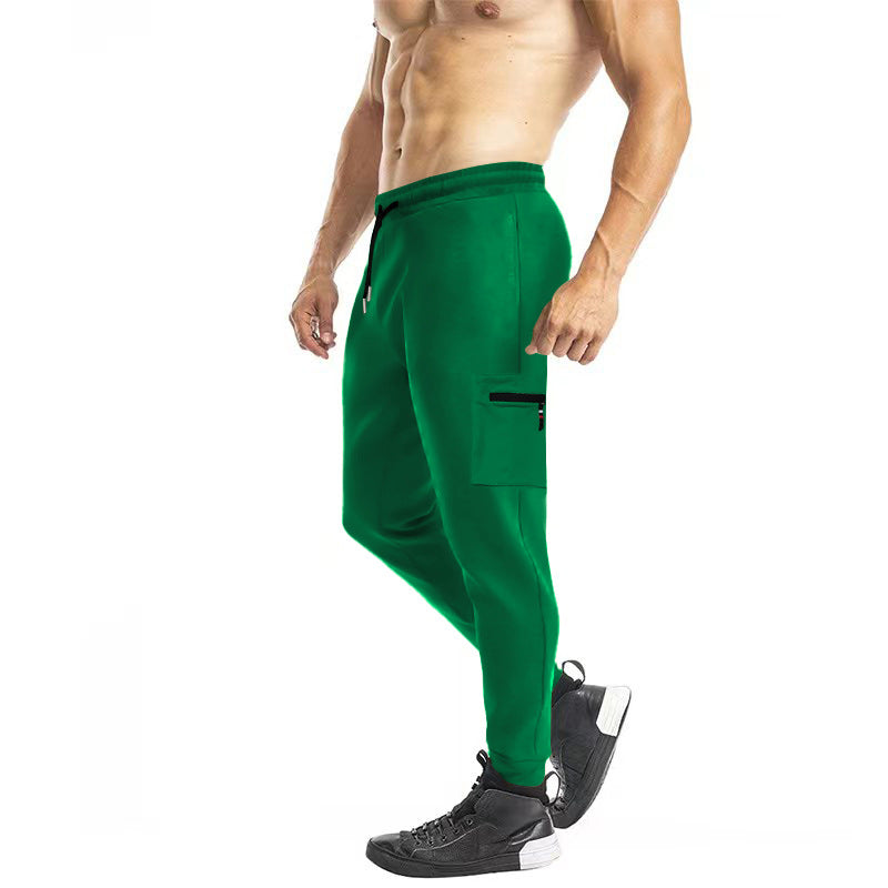 Herren Sportliche Jogginghose mit Seitentaschen Aliams