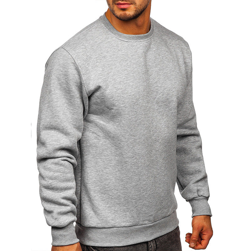 Herren Sweatshirt mit klassischem Rundhalsausschnitt Aliams