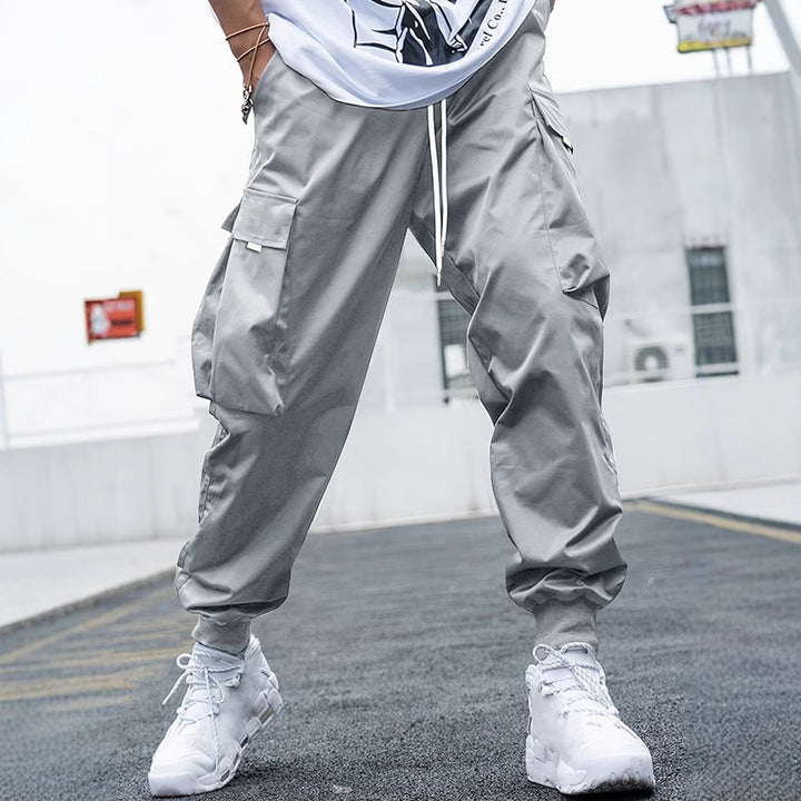 Herren Cargo-Hose mit modernem Schnitt und elastischem Bund Aliams