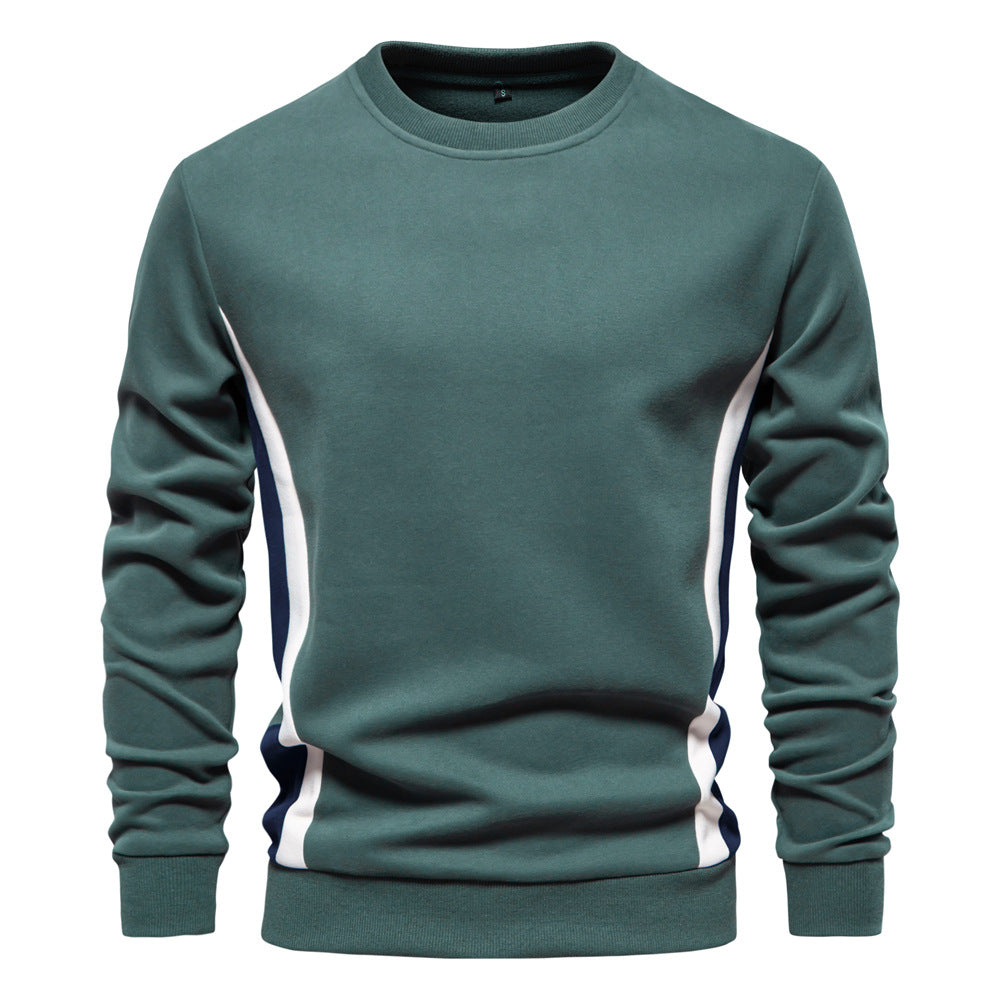 Herren Freizeit-Sweatshirt mit modernem Farbblockdesign Aliams
