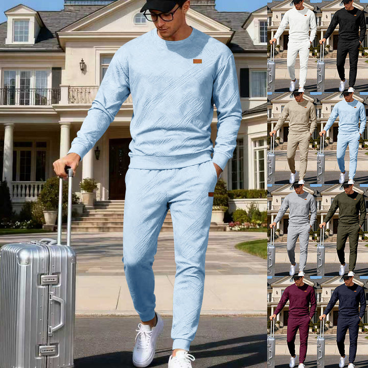 Herren eleganter Freizeit-Sweatanzug aus hochwertigem Material Aliams