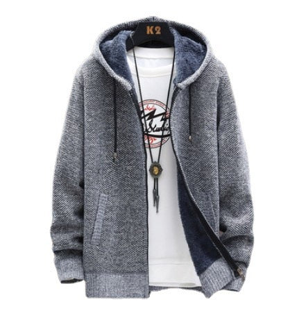 Herren bequeme und stylische Kapuzenjacke Aliams