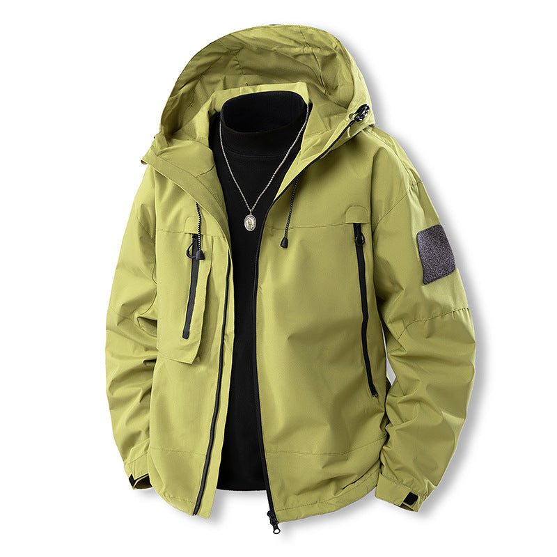 Herren wasserdichte Outdoorjacke Aliams