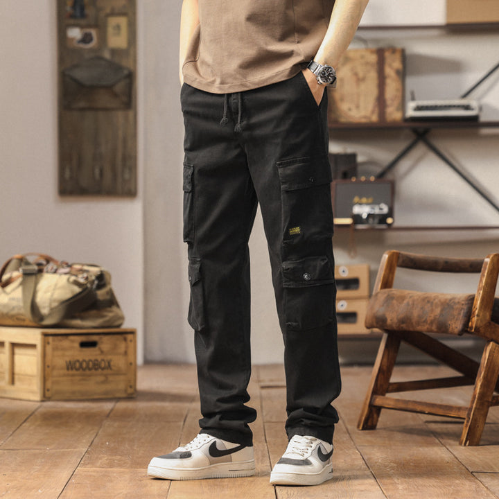 Herren Cargo-Jogginghose mit praktischen Taschen Aliams