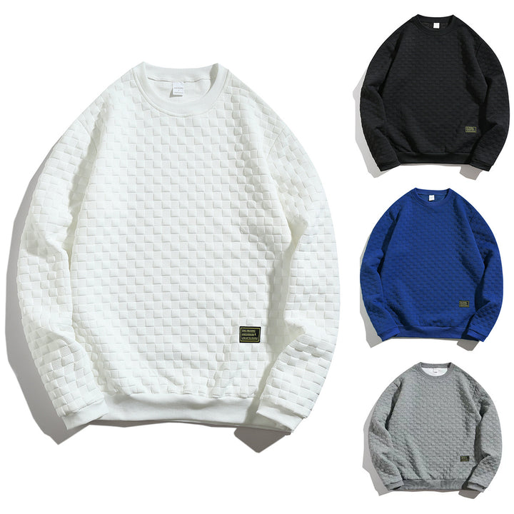 Herren strukturierter Sweatshirt Aliams