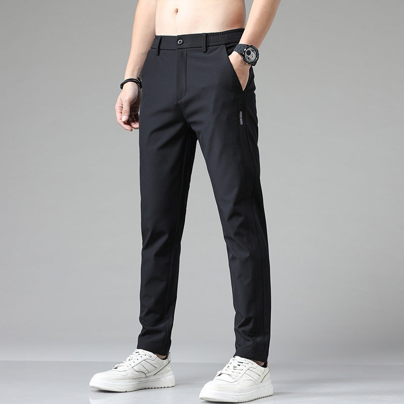 Herren Sportliche Slim-Fit Jogginghose Aliams