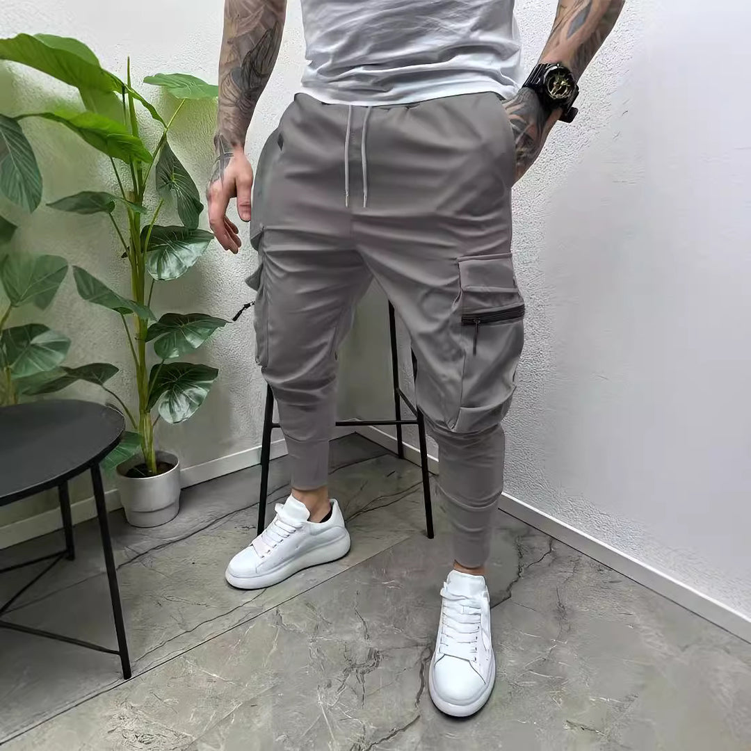 Herren Cargo Tapered Jogger Hose Aliams