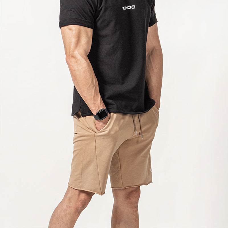 Herren Bequeme Freizeitshorts mit elastischem Bund und Taschen Aliams