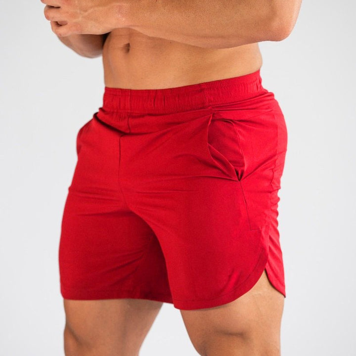Herren Sportliche Funktionsshorts mit elastischem Bund und Seitentaschen Aliams