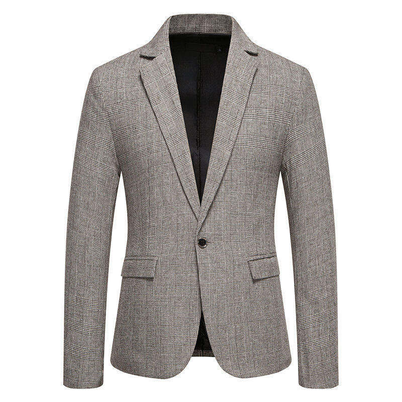 Herren eleganter Blazer im Herringbone-Design Aliams