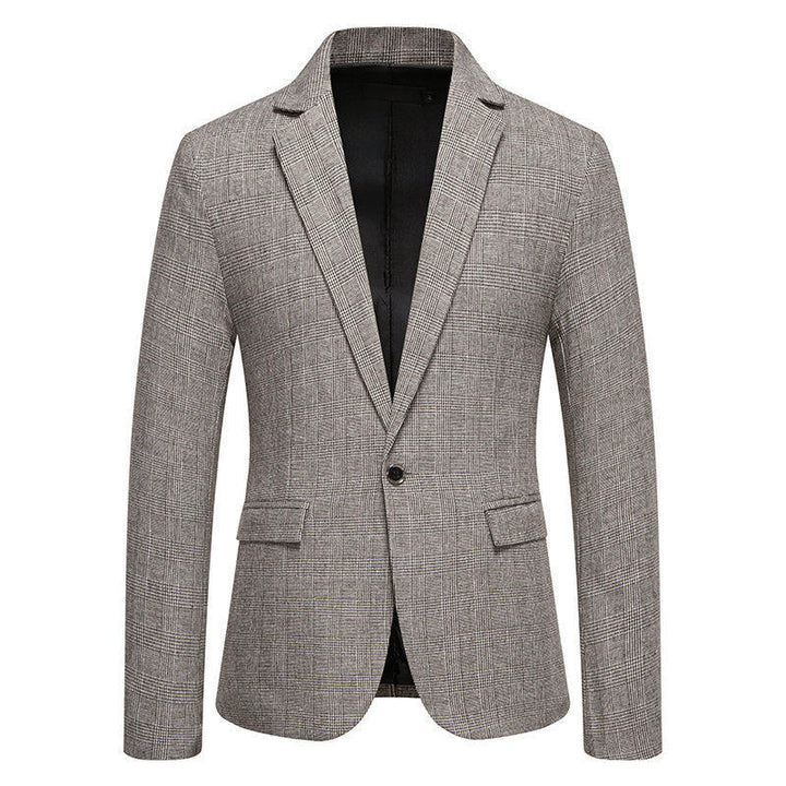 Herren eleganter Blazer im Herringbone-Design Aliams