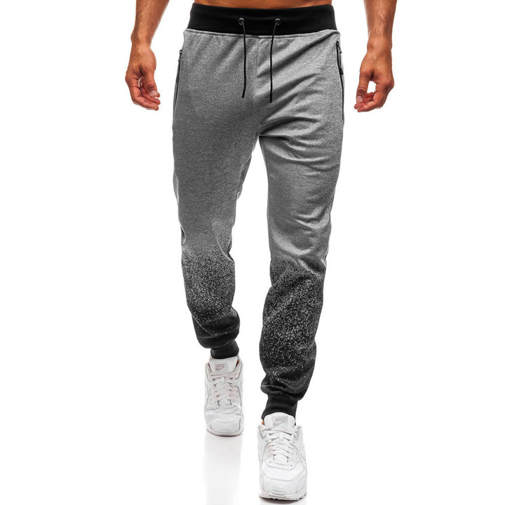 Herren sportliche Jogginghose mit modischem Farbverlauf Aliams