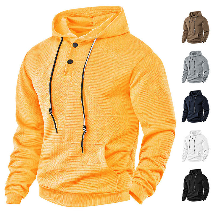 Herren Hoodie mit strukturiertem Design Aliams