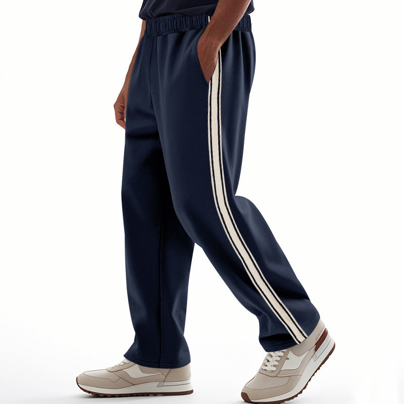 Herren Sportliche Sweatpants mit seitlichen Streifen Aliams